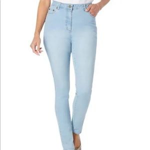 Woman Within Plus size skinny jeans size 18 women